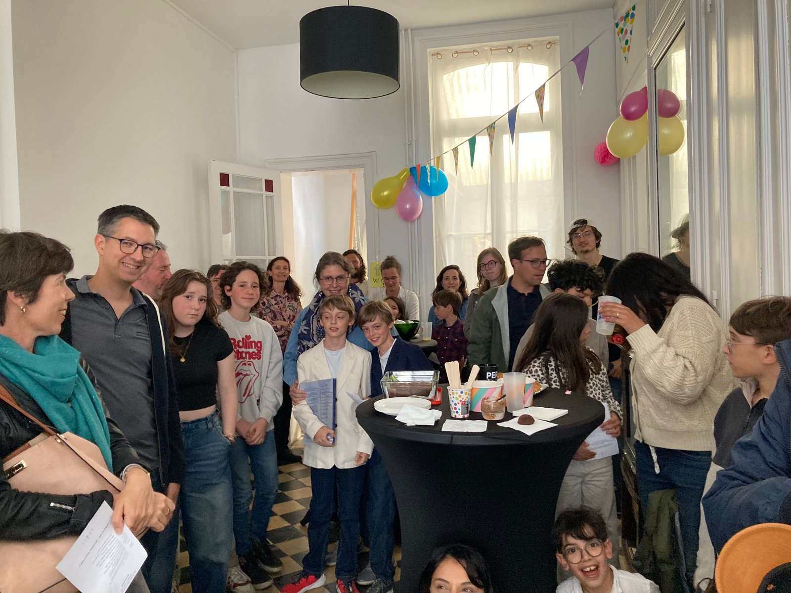 Premier anniversaire de l'école